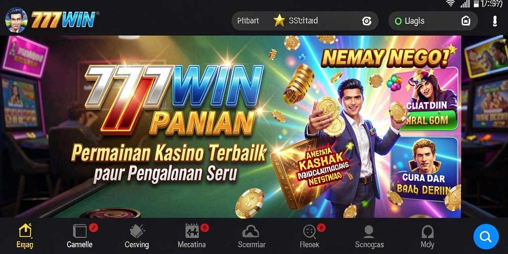 Screenshot gameplay menarik dari 777WIN yang menampilkan aksi kasino.