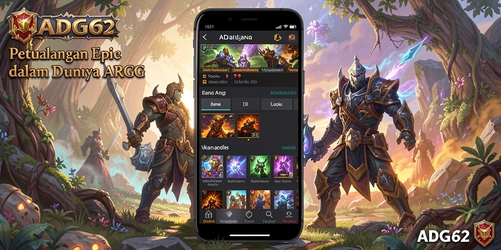 Tampilan gameplay ARPG yang memukau di ADG62.