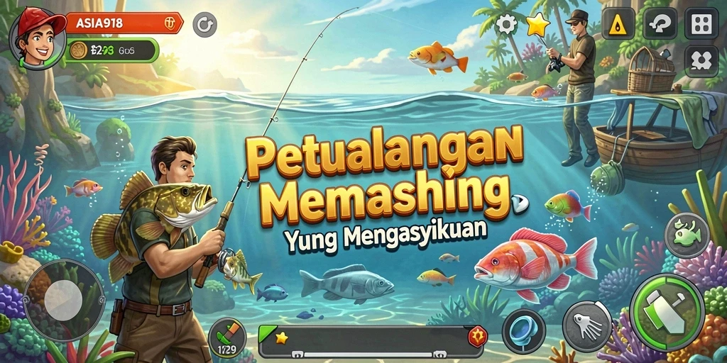 Tangkapan ikan yang menakjubkan dalam permainan ASIA918.