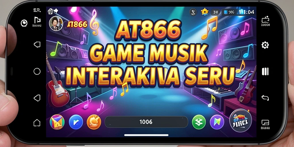 Tampilan gameplay interaktif yang seru dalam AT866.