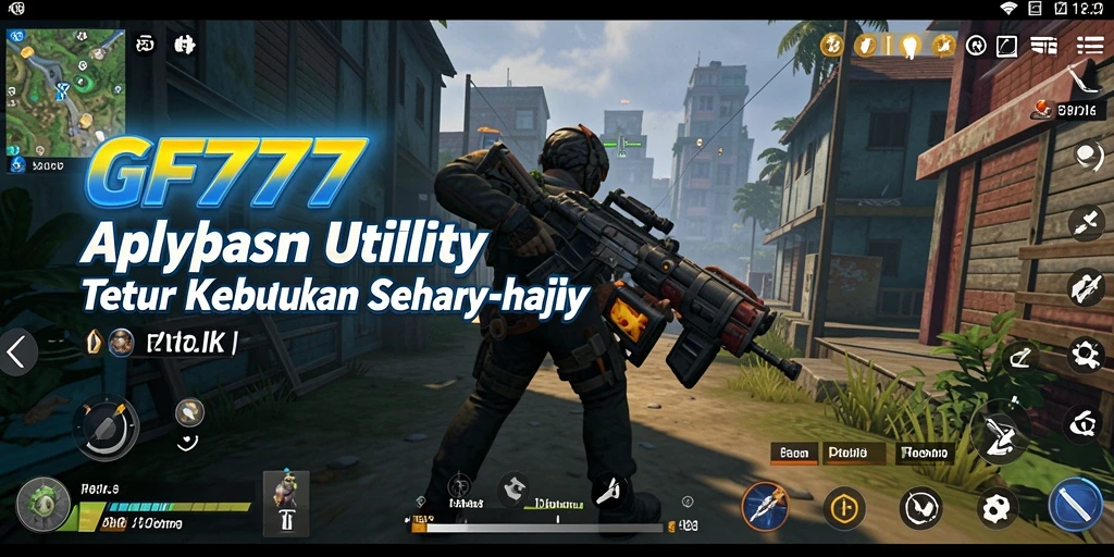 Tampilan GF777 dengan berbagai fitur Utility yang bermanfaat