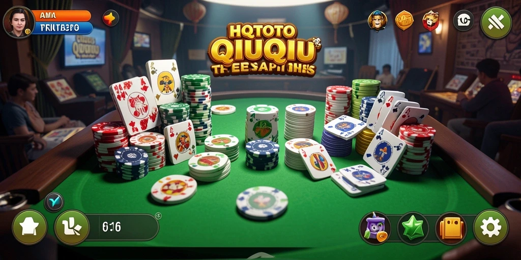 Tampilan gameplay HQTOTO yang dinamis dan menarik.