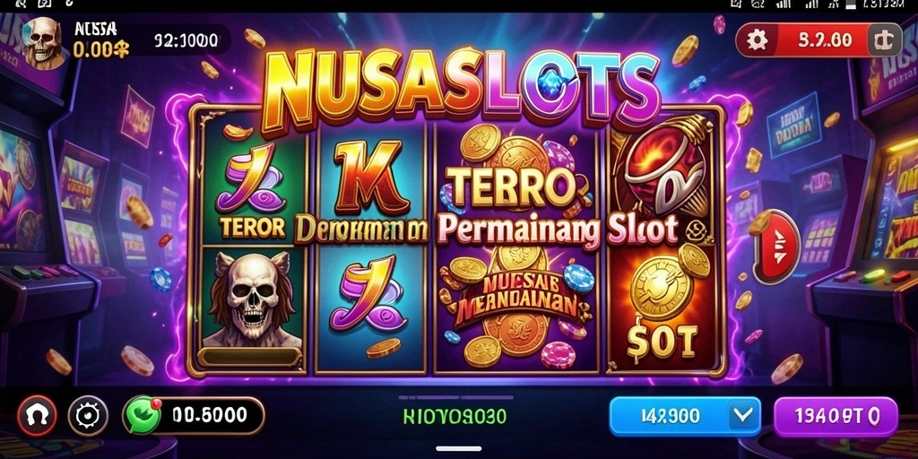 Gameplay seru dengan elemen horor yang mendebarkan dari NUSASLOTS.