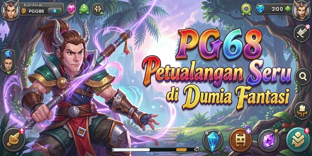 Gameplay PGG68 menampilkan petualangan epik di dunia fantasi.