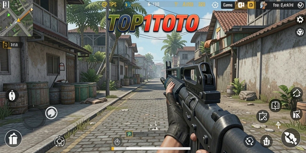 Tangkapan layar gameplay TPS yang mendebarkan dan imersif.